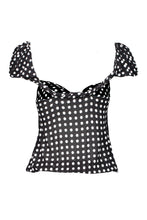 Load image into Gallery viewer, YSL RIVE GAUCHE BY TOM FORD POLKA DOT TOP

