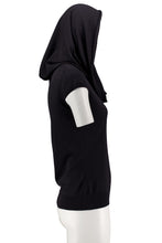 Load image into Gallery viewer, ALEXANDER MCQUEEN FW04 KNITTED HOOD TOP
