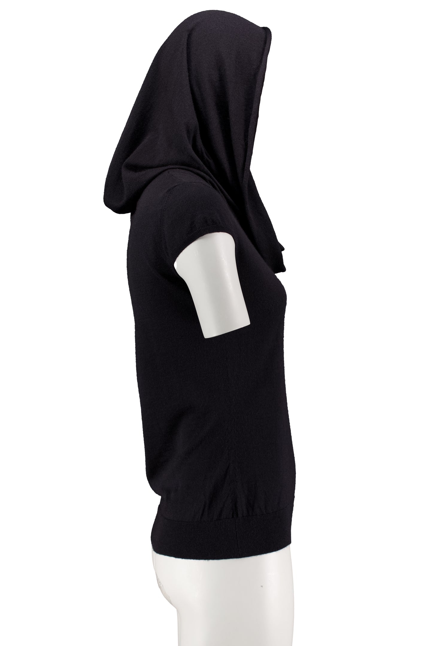 ALEXANDER MCQUEEN FW04 KNITTED HOOD TOP