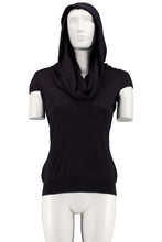 Load image into Gallery viewer, ALEXANDER MCQUEEN FW04 KNITTED HOOD TOP
