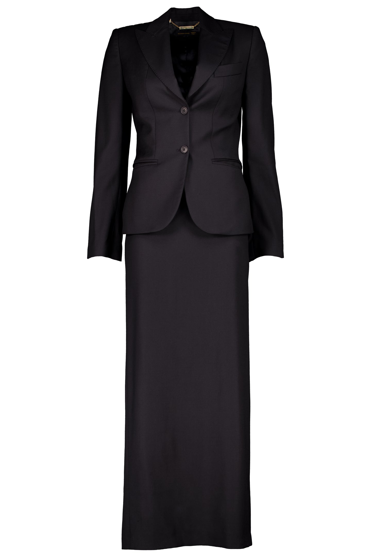 ALEXANDER MCQUEEN FW01 SUIT SET