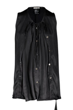 Load image into Gallery viewer, ANN DEMEULEMEESTER DOUBLE BUTTON SILK TOP

