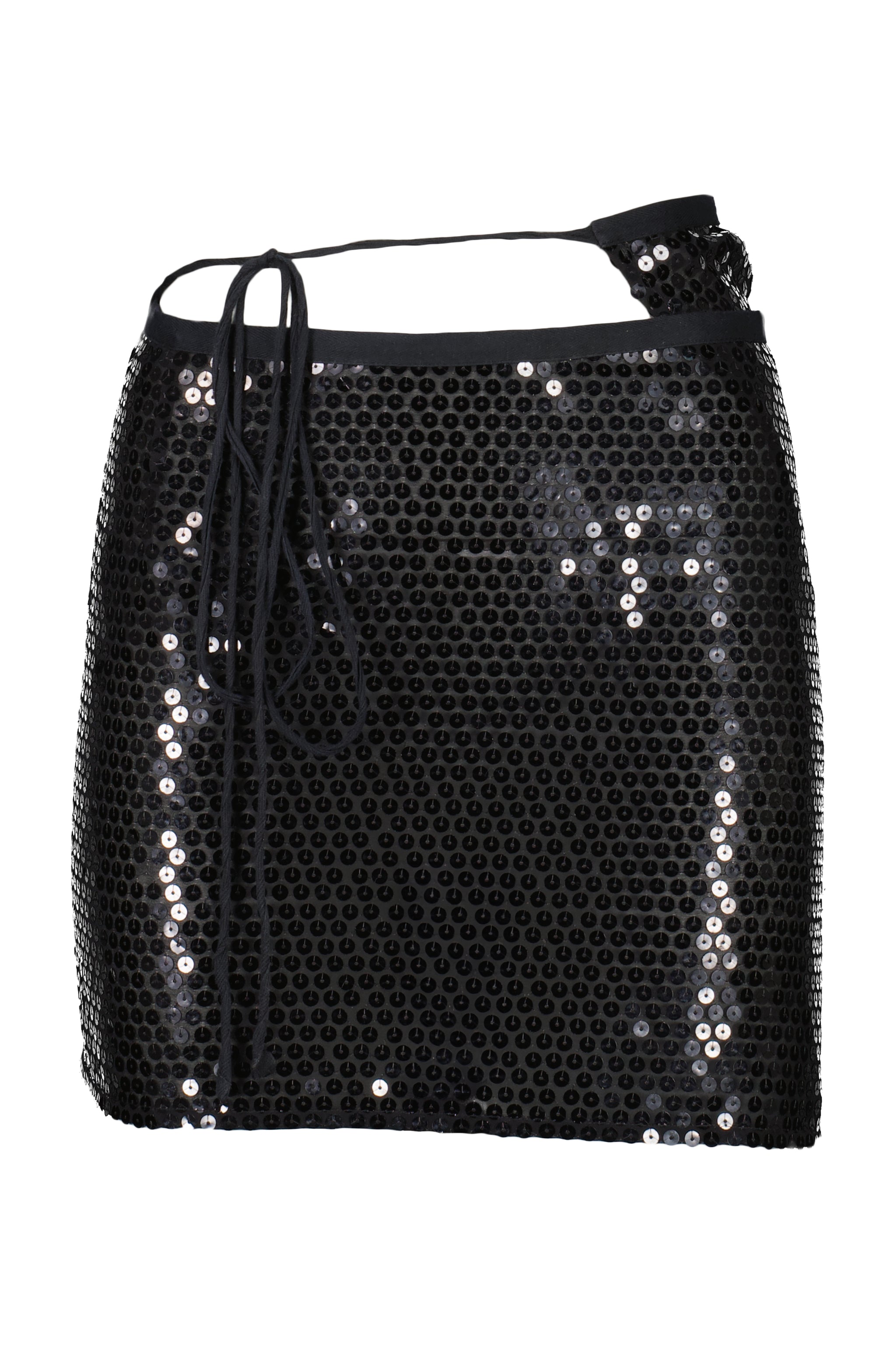 FW00 SEQUIN WRAP SKIRT – BURIED DEEP