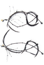 Load image into Gallery viewer, TOM FORD FW01 FEATHER EARRINGS
