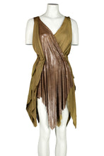 Load image into Gallery viewer, CHRISTOPHE DECARNIN SS10 MILITARY CHAIN DRESS
