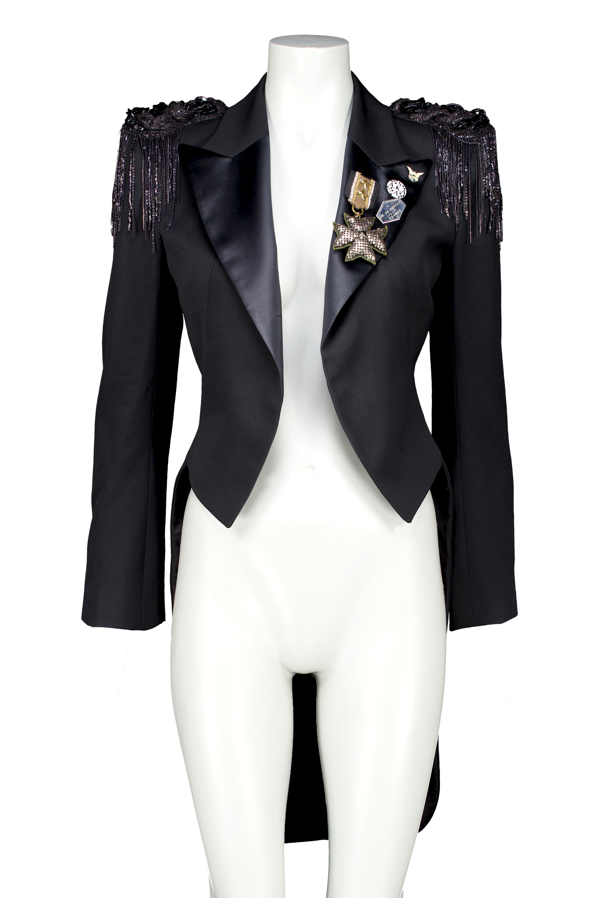 CHRISTOPHE DECARNIN SS10 MILITARY MEDALLION TAILCOAT – BURIED DEEP
