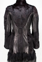 Load image into Gallery viewer, TOM FORD FW04 LEATHER AND FUR COAT
