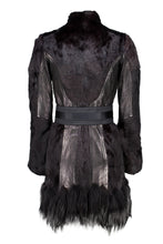 Load image into Gallery viewer, TOM FORD FW04 LEATHER AND FUR COAT
