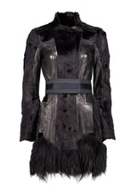Load image into Gallery viewer, TOM FORD FW04 LEATHER AND FUR COAT
