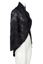 Load image into Gallery viewer, FW15 "CEREMONY OF SEPERATION" LACE TAILCOAT BLAZER
