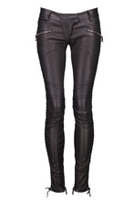Load image into Gallery viewer, CHRISTOPHE DECARNIN SS10 LEATHER MOTO TROUSERS

