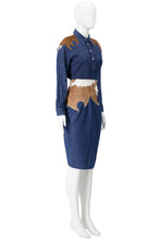 Load image into Gallery viewer, FW97 “ITS A JUNGLE OUT THERE” COWHIDE ENSEMBLE
