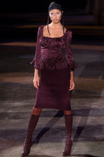 Load image into Gallery viewer, FW02 “SUPERCALIFRAGILISTICEXPIALIDOCIOUS” BABYDOLL BLOUSE
