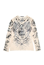 Load image into Gallery viewer, SS03 "IRERE" TATTOO LONG SLEEVE TOP
