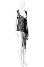 Load image into Gallery viewer, FW07 SHREDDED LACE TOP
