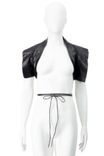 Load image into Gallery viewer, SS02 "CIRCLES" LEATHER OBI BELT
