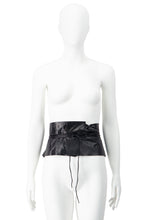 Load image into Gallery viewer, SS02 "CIRCLES" LEATHER OBI BELT
