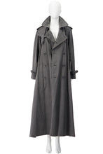 Load image into Gallery viewer, FW02 SMOKED TAILORED TRENCH COAT
