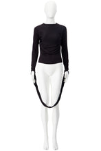 Load image into Gallery viewer, SS96 "THE HUNGER" ONE SLEEVE BONDAGE TOP
