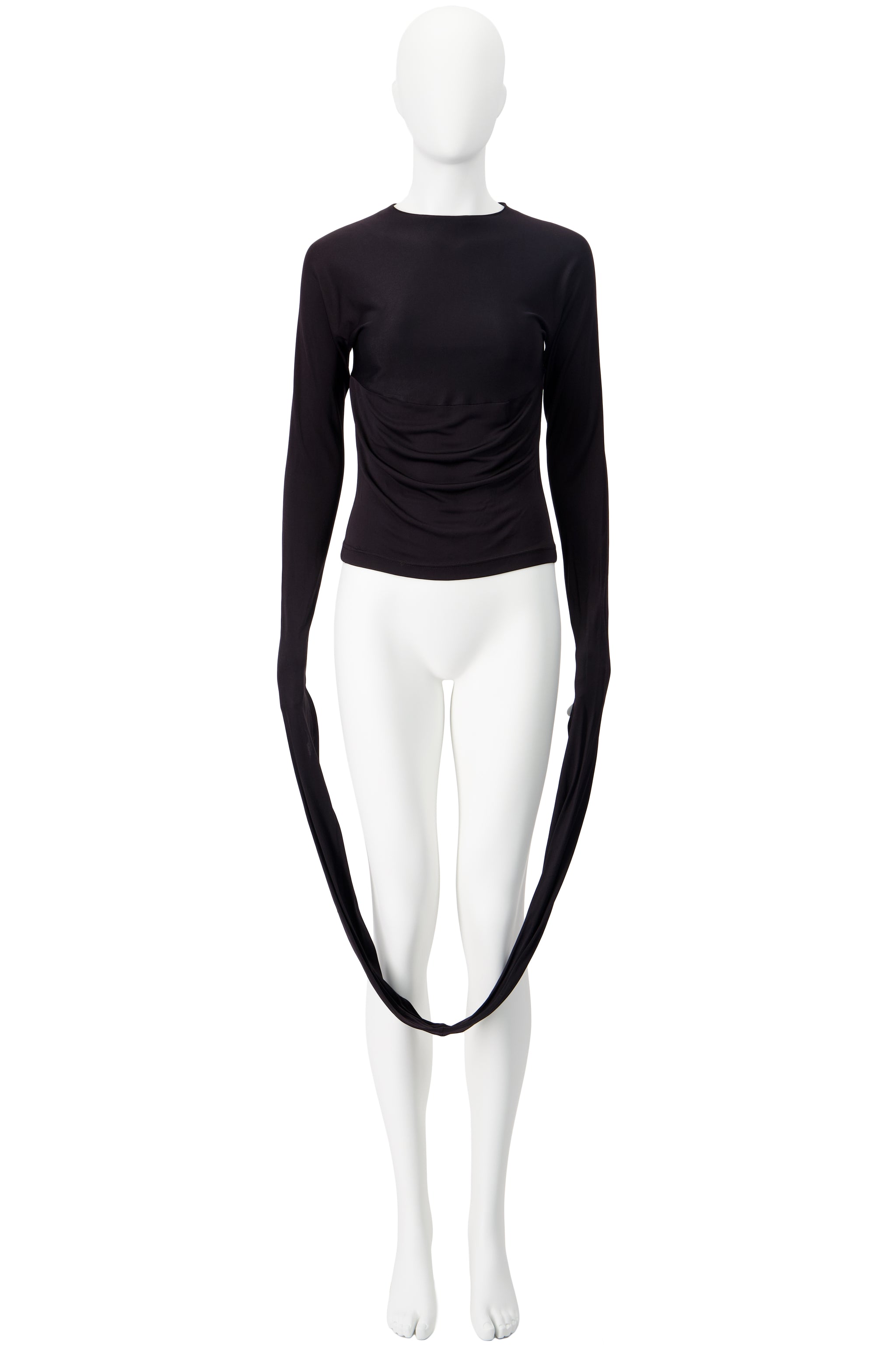 Alexander McQueen archive asymmetry tops