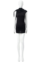 Load image into Gallery viewer, SS14 "VICIOUS" DRESS WITH LEATHER COLLAR
