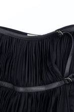Load image into Gallery viewer, FW02 DOUBLE BONDAGE BELT PLEATED SKIRT
