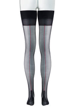 Load image into Gallery viewer, FW06 "NIGHTFALL" THIGH HIGH STOCKINGS - BLACK
