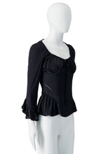 Load image into Gallery viewer, FW02 “SUPERCALIFRAGILISTICEXPIALIDOCIOUS” BABYDOLL BLOUSE
