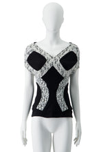 Load image into Gallery viewer, FW06 LACE SWIRL TOP
