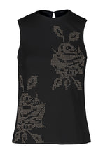 Load image into Gallery viewer, DOLCE&amp;GABBANA FW97 STUDDED ROSES TOP
