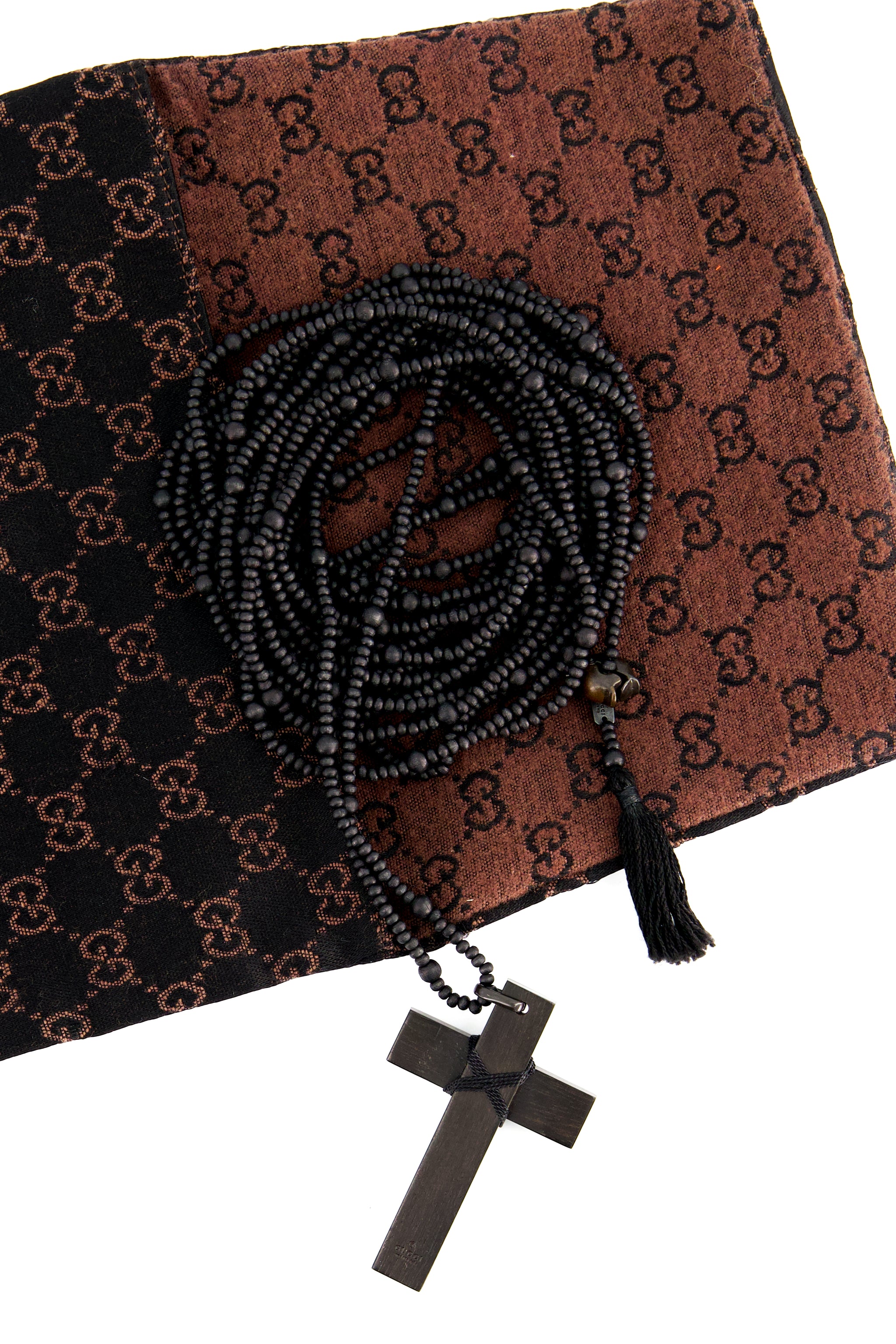 Gucci Tom Ford 2002AW　Wood Rosary　Y2K Gucci Tom Ford 2002AW Wood Rosary Y2K - メルカリ