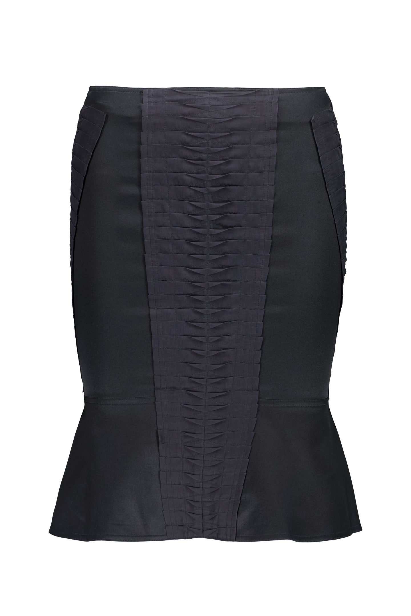 GUCCI BY TOM FORD SS04 CROC SKIRT IN SILK