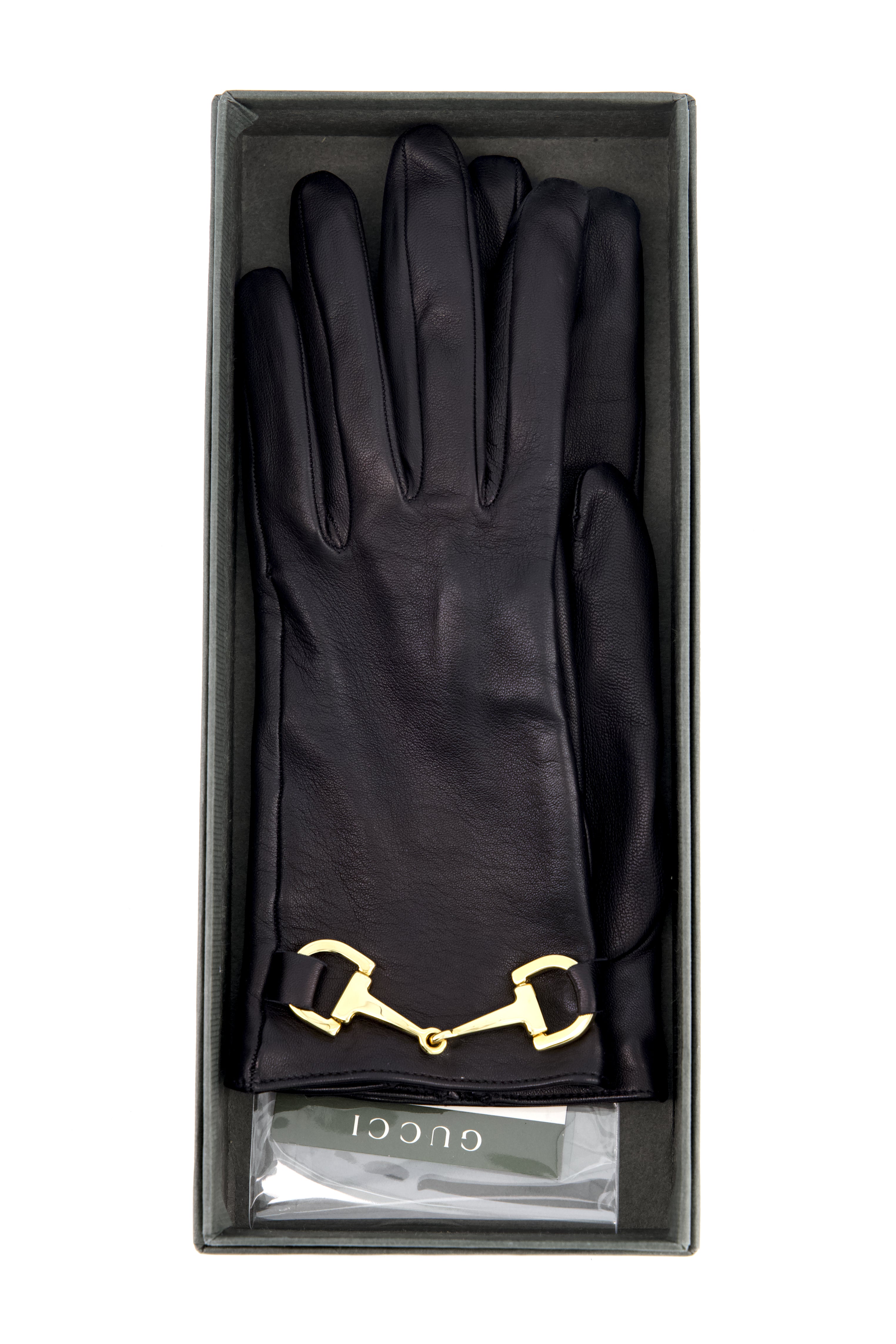 小物 GUCCI by TomFord Horsebit Leather Gloves horsebit-2_3048x.jpg?v=1734168903