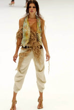 Load image into Gallery viewer, ALEXANDER MCQUEEN SS03 &quot;IRERE&quot; SHREDDED OYSTER TOP
