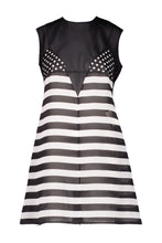 Load image into Gallery viewer, JUNYA WATANABE SS04 POLKA + STRIP DRESS
