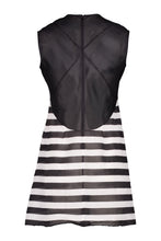 Load image into Gallery viewer, JUNYA WATANABE SS04 POLKA + STRIP DRESS

