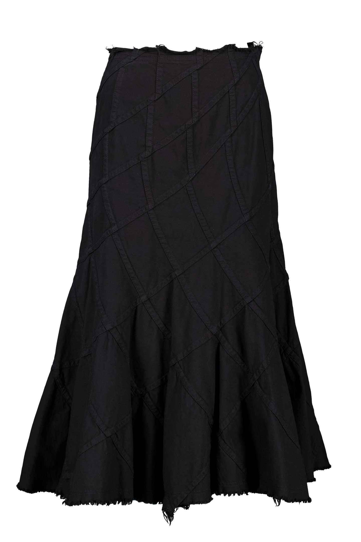 JUNYA WATANABE SS02 CROSSED FLARE DENIM SKIRT *REISSUE*