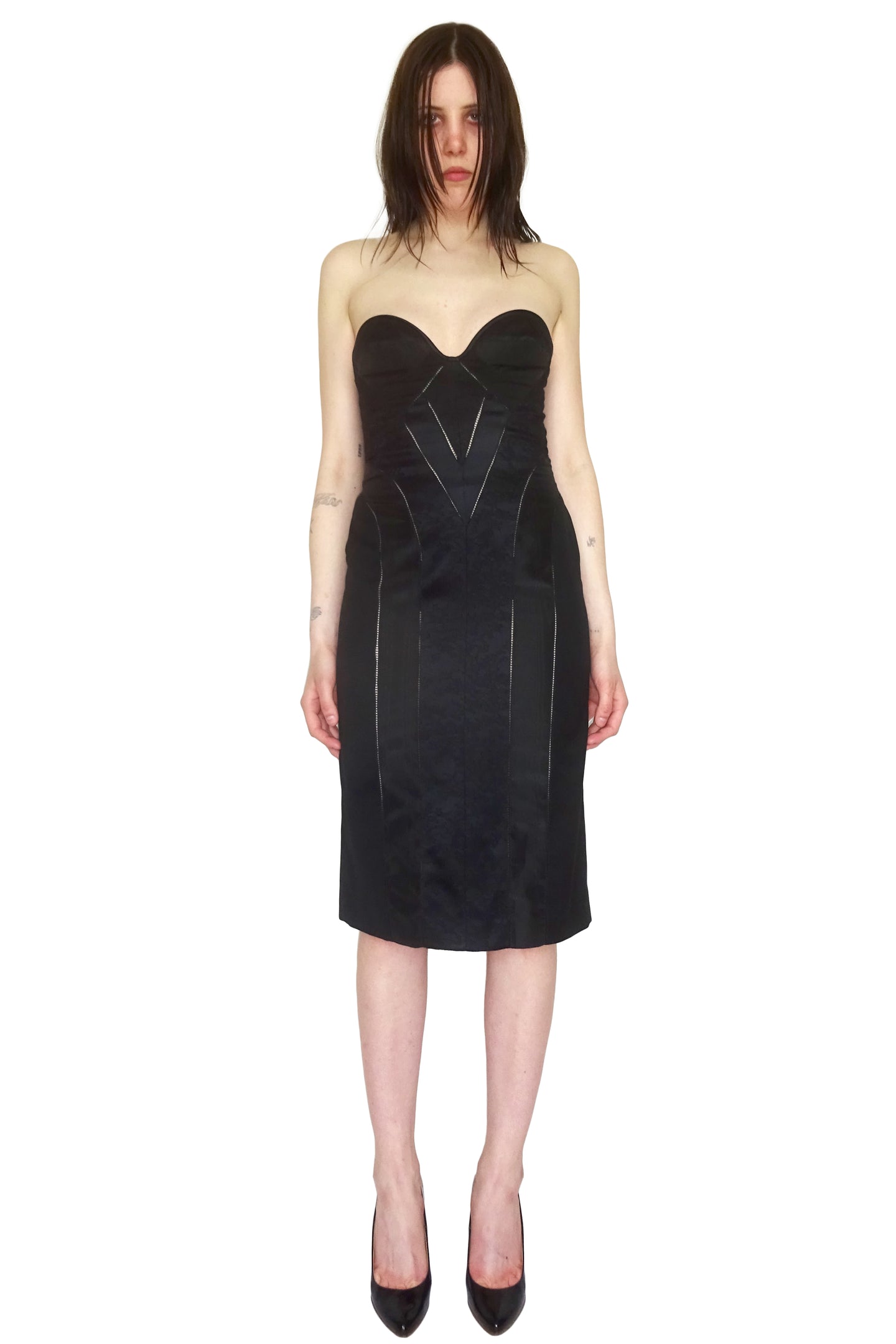 ALEXANDER MCQUEEN 2003 CORSET DRESS