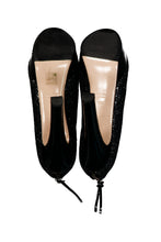 Load image into Gallery viewer, MIU MIU PLATFROM GLITTER PUMPS S40.5
