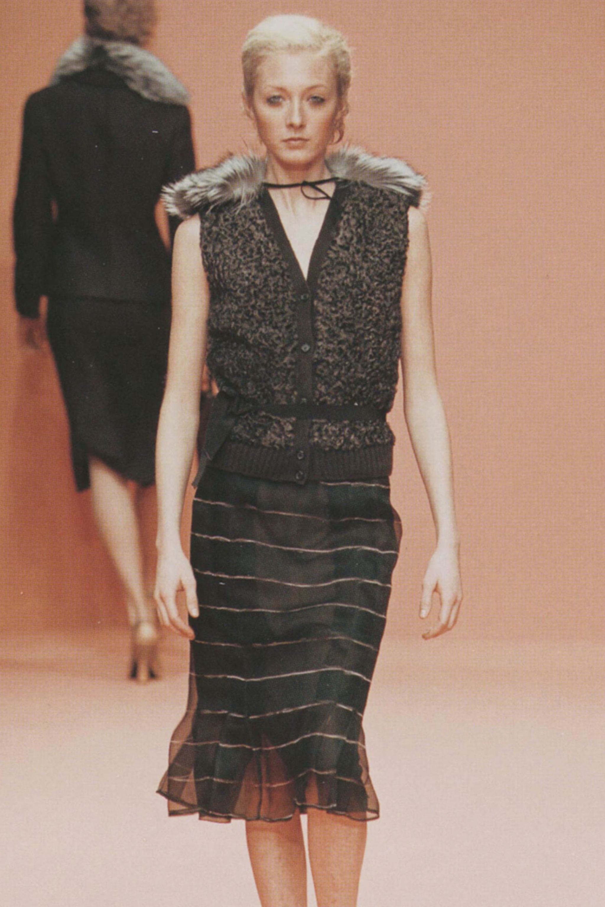 PRADA FW00 FUR NECK PIECE – BURIED DEEP