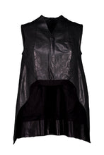 Load image into Gallery viewer, RICK OWENS SS11 &quot;ANTHEM&quot; LEATHER VEST
