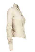 Load image into Gallery viewer, LEATHER BLISTER RIDING JACKET
