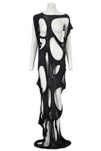 Load image into Gallery viewer, SS18 "DIRT" GLORY HOLE DRESS BLACK
