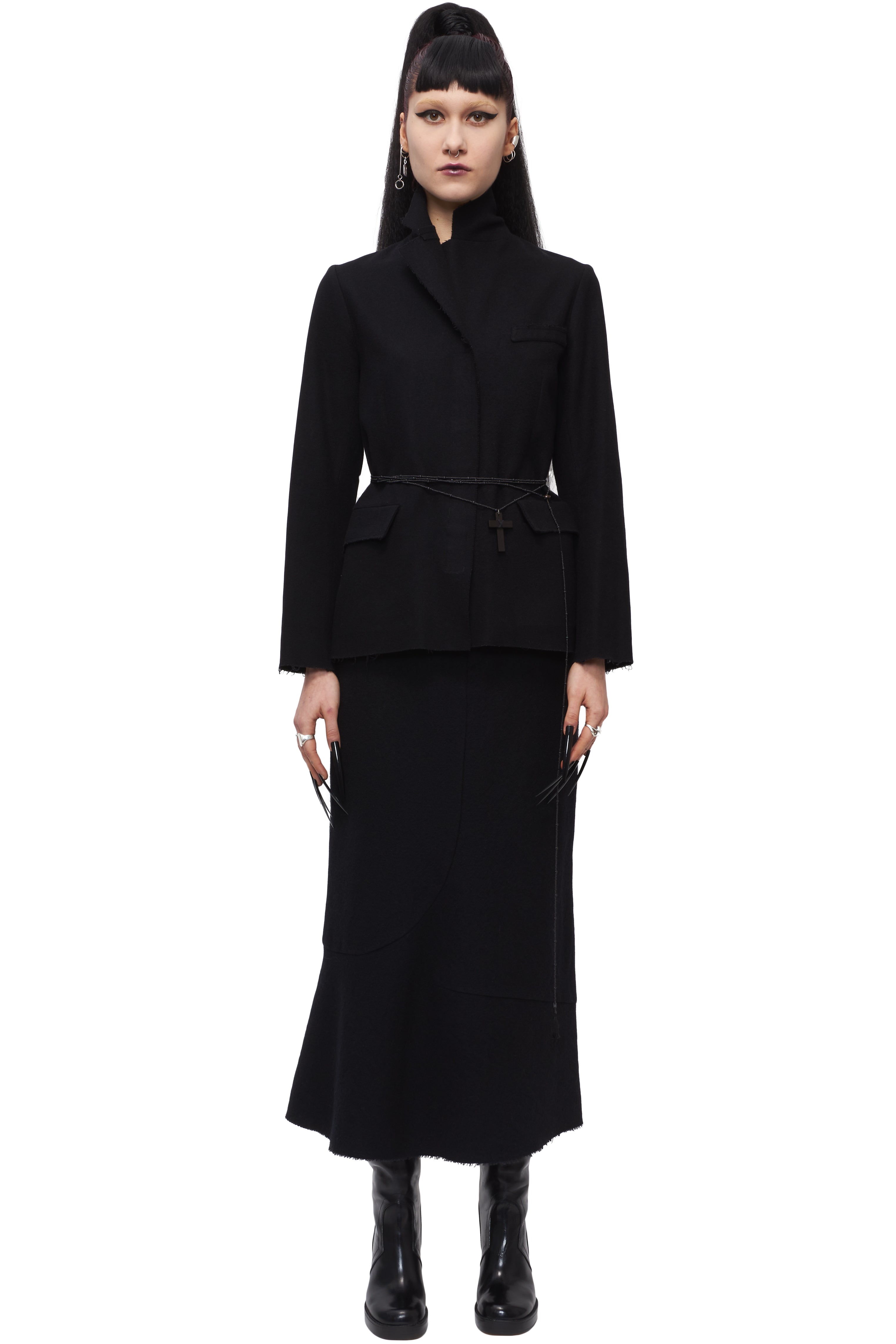 A.F. VANDEVORST FW98 WOOL BLAZER