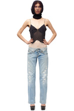 Load image into Gallery viewer, DOLCE&amp;GABBANA LIGHT WASH LOW-RISE DISTRESSED DENIM
