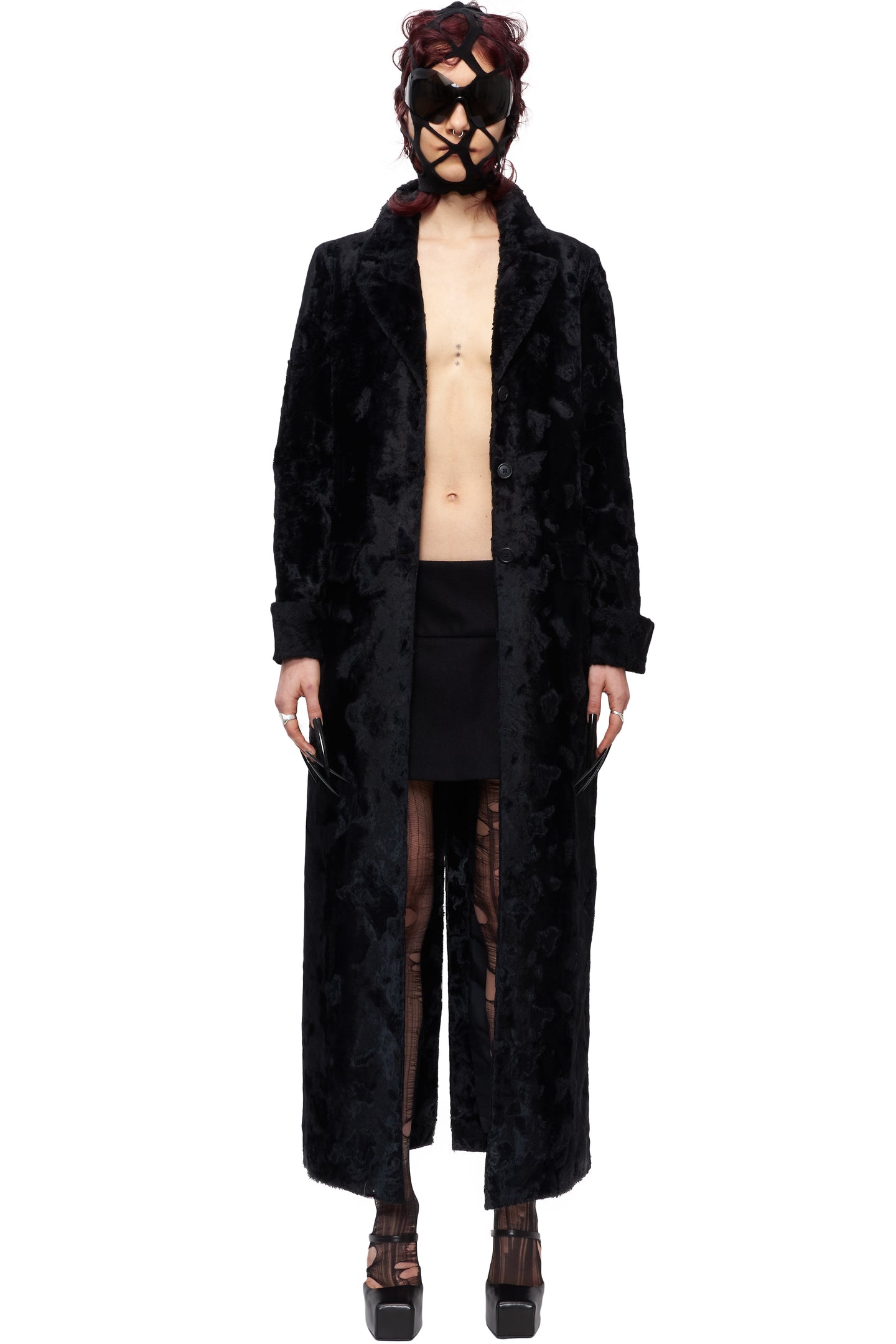 JEAN COLONNA FW98 LONG TAILORED COAT