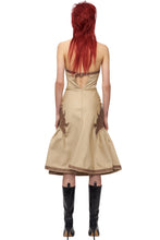 Load image into Gallery viewer, DSQUARED2 SS06 WESTERN LEATHER DRESS
