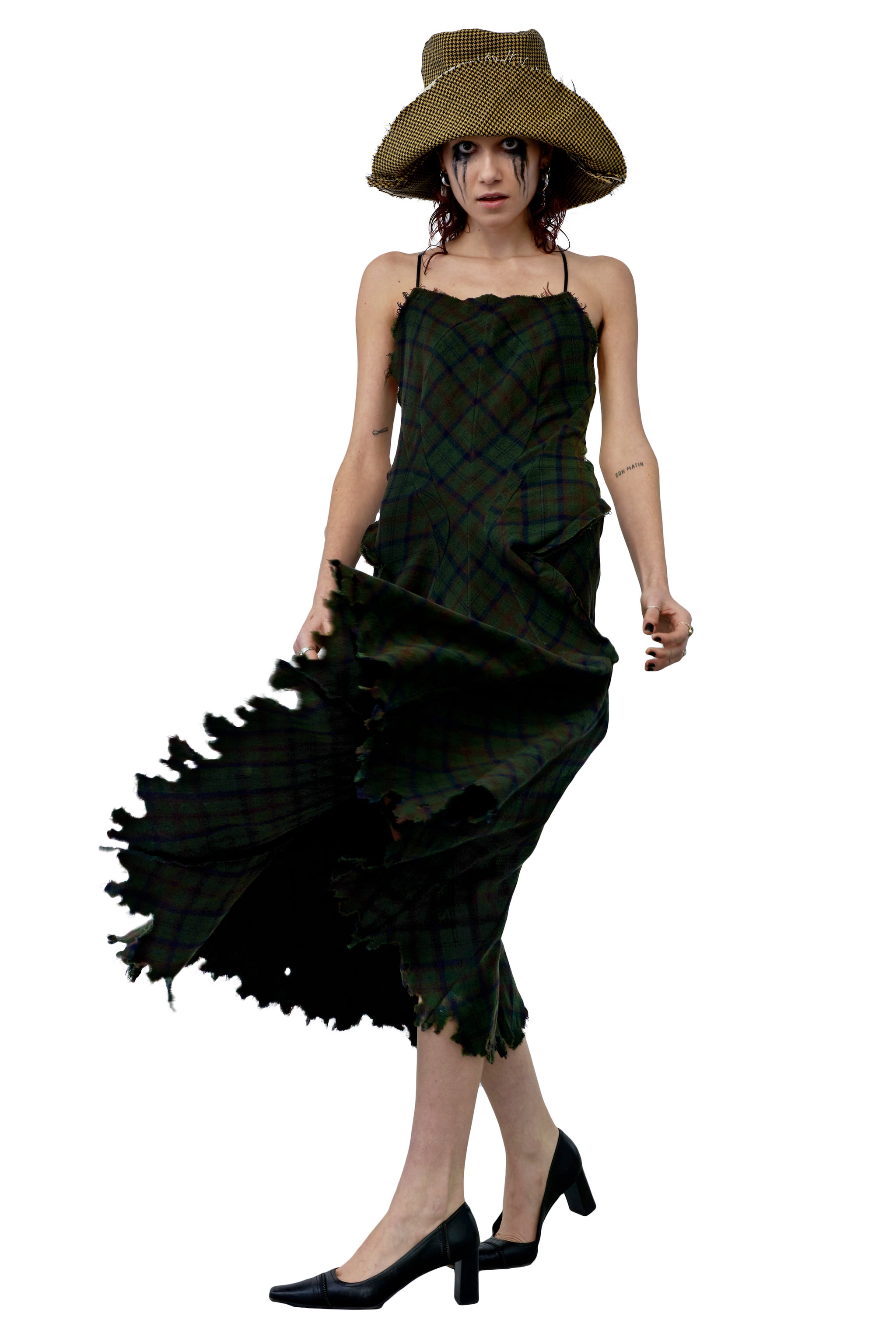 ワンピース JUNYA WATANABE Border Sleeveless Dress FridayCollection_3-04-