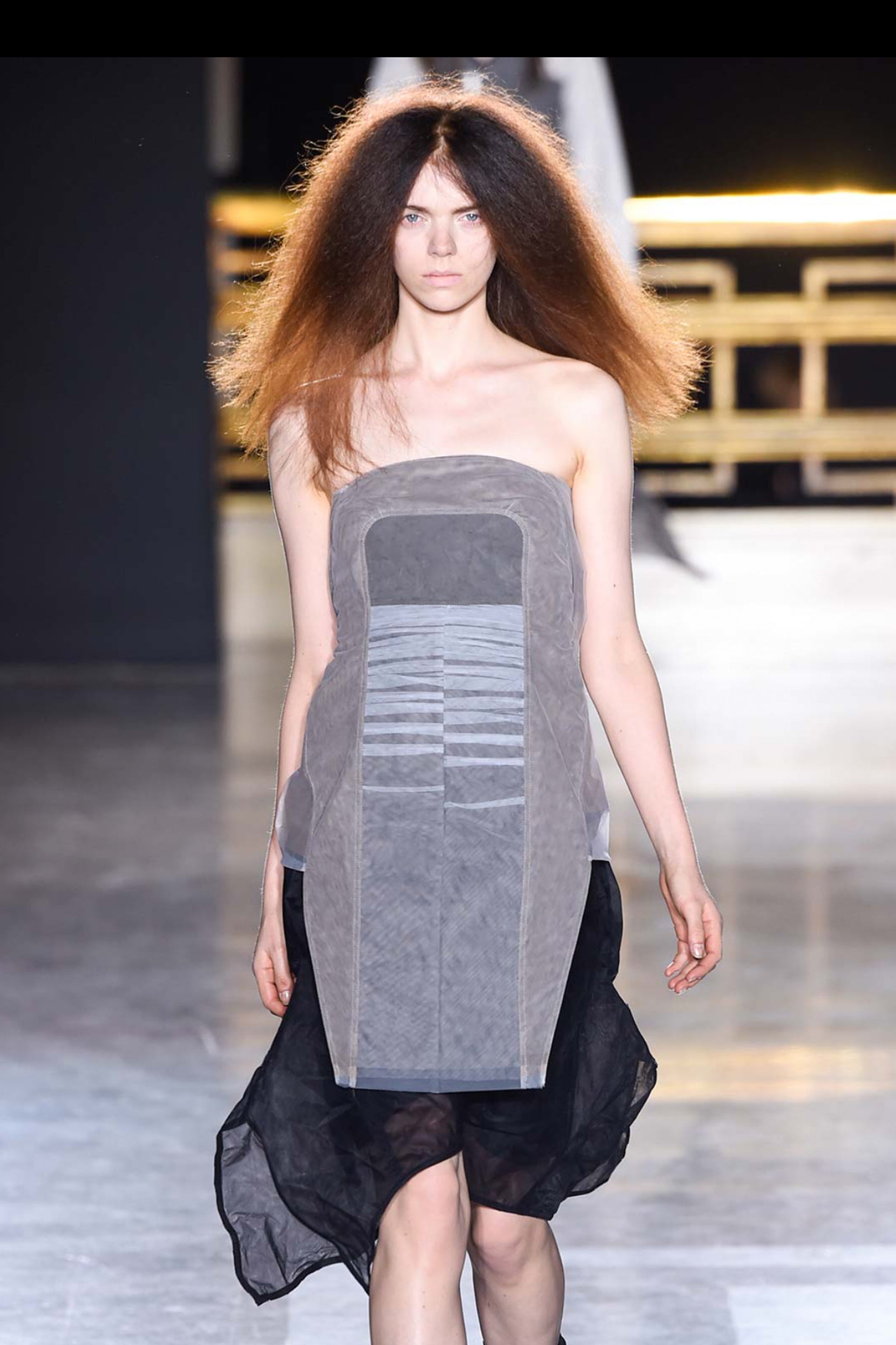 RickOwens FAUN期 レザー ノースリーブタンクトップ s/s 15 SS15 'FAUN' TOP – BURIED DEEP