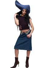Load image into Gallery viewer, CHLOÉ VARSITY LOGO SKIRT
